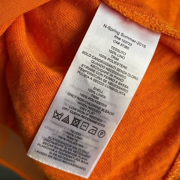 Armani exchange linen Tank top - Picture 5 of 5